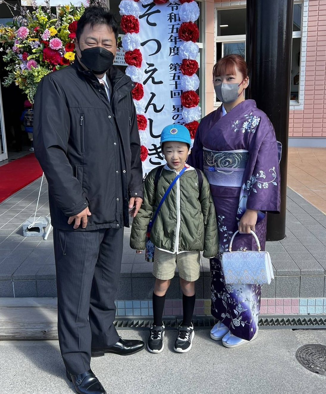 卒園式　子供のいる暮らし