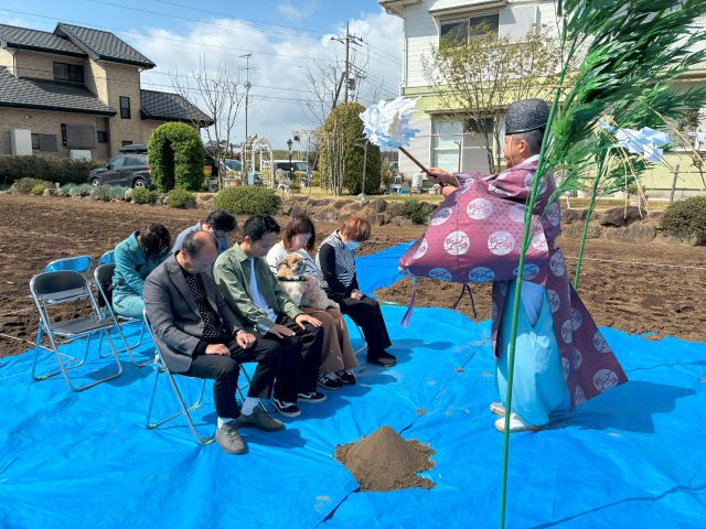 地鎮祭　犬との暮らし