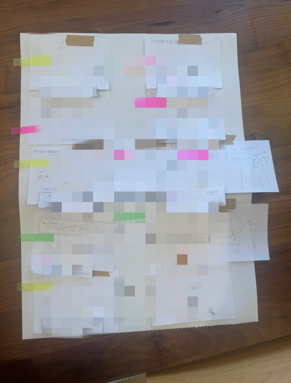 絵コンテ　動画作成