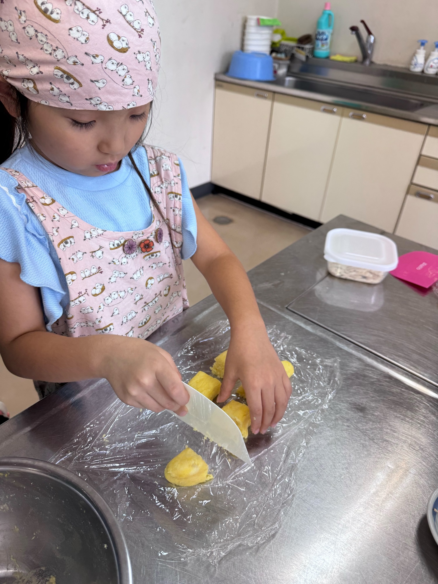 お料理の親子レッスン 工務店スタッフの休日