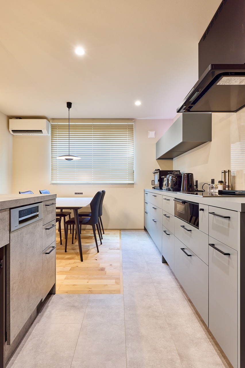 DK キッチン ダイニング モダン ナチュラル