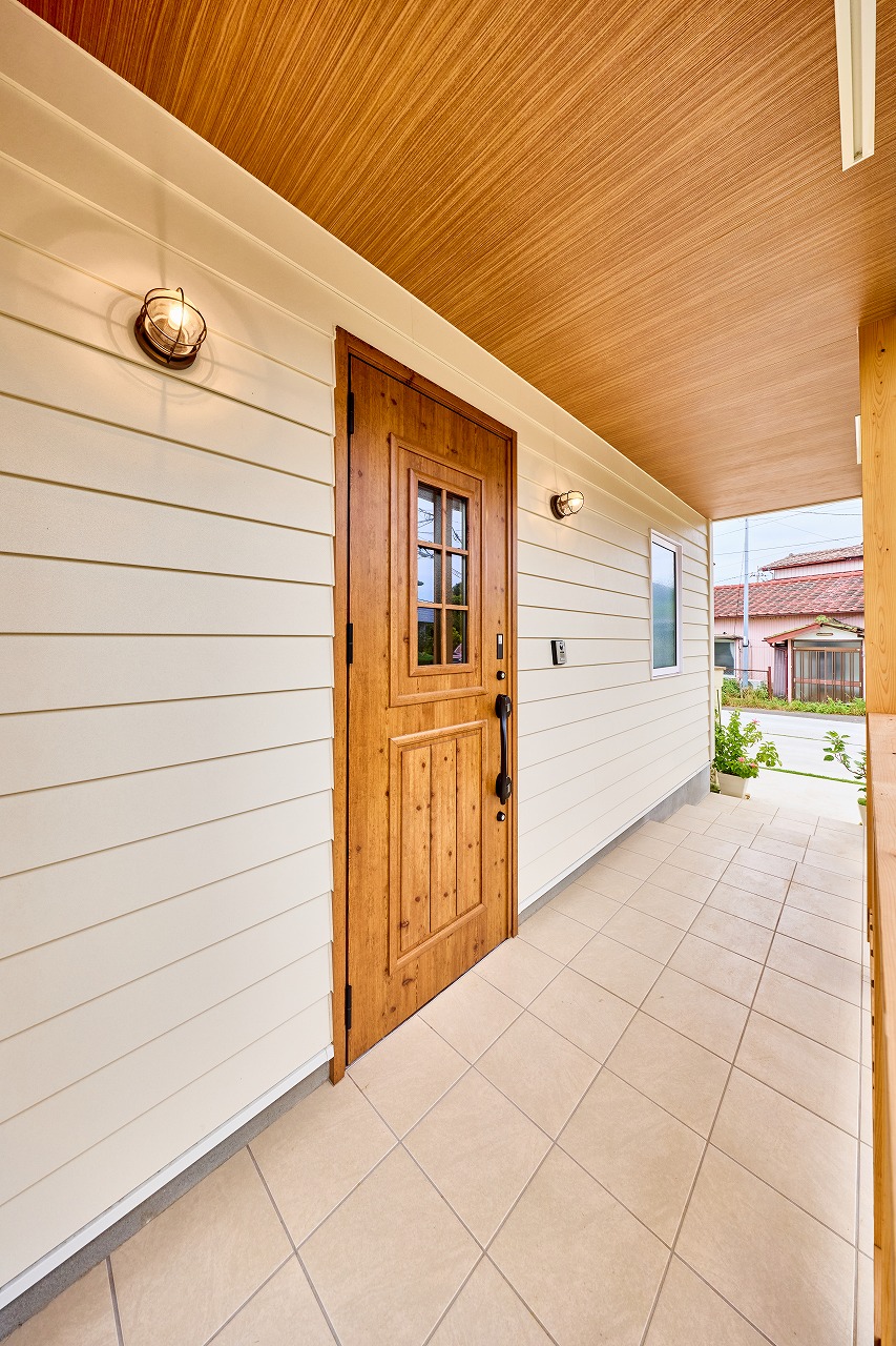 玄関ドア アメリカンスタイル 自然素材 タイル ナチュラル ジエスタ2 C12型 アイリッシュパイン LIXIL