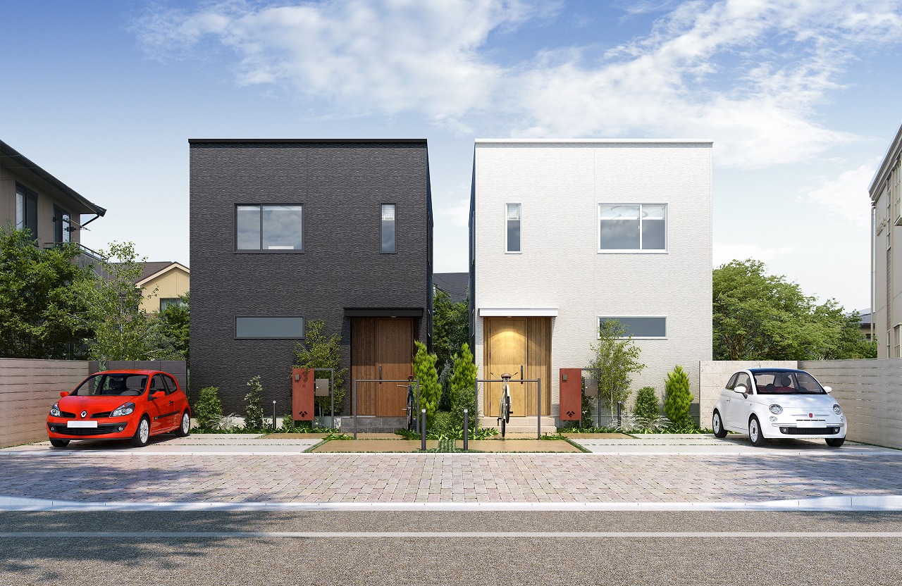 ジブンハウス　外観　アンティコ　家