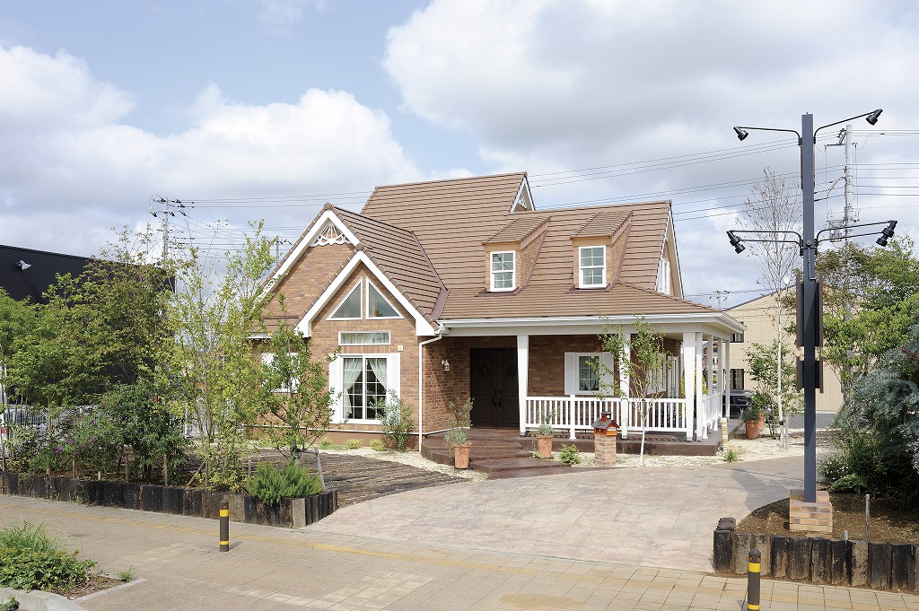 つくばみらい市　みらい平　茨城　レンガの家　モデルハウス