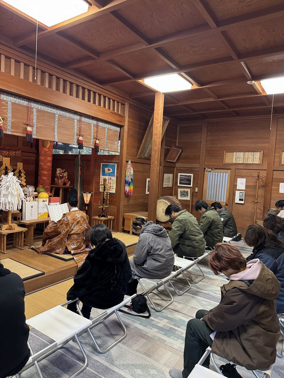 茨城県　鴨鳥御所神社　初詣