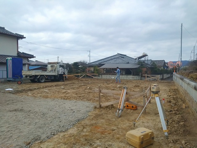 地盤改良工事　基礎工事　茨城　にのみや工務店